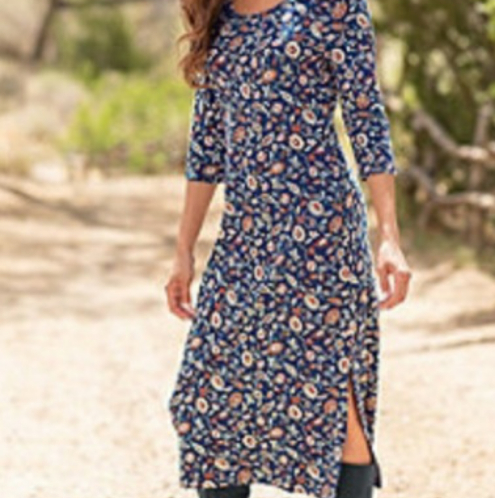 Sahalie Bella Coola Midi Dress sz L